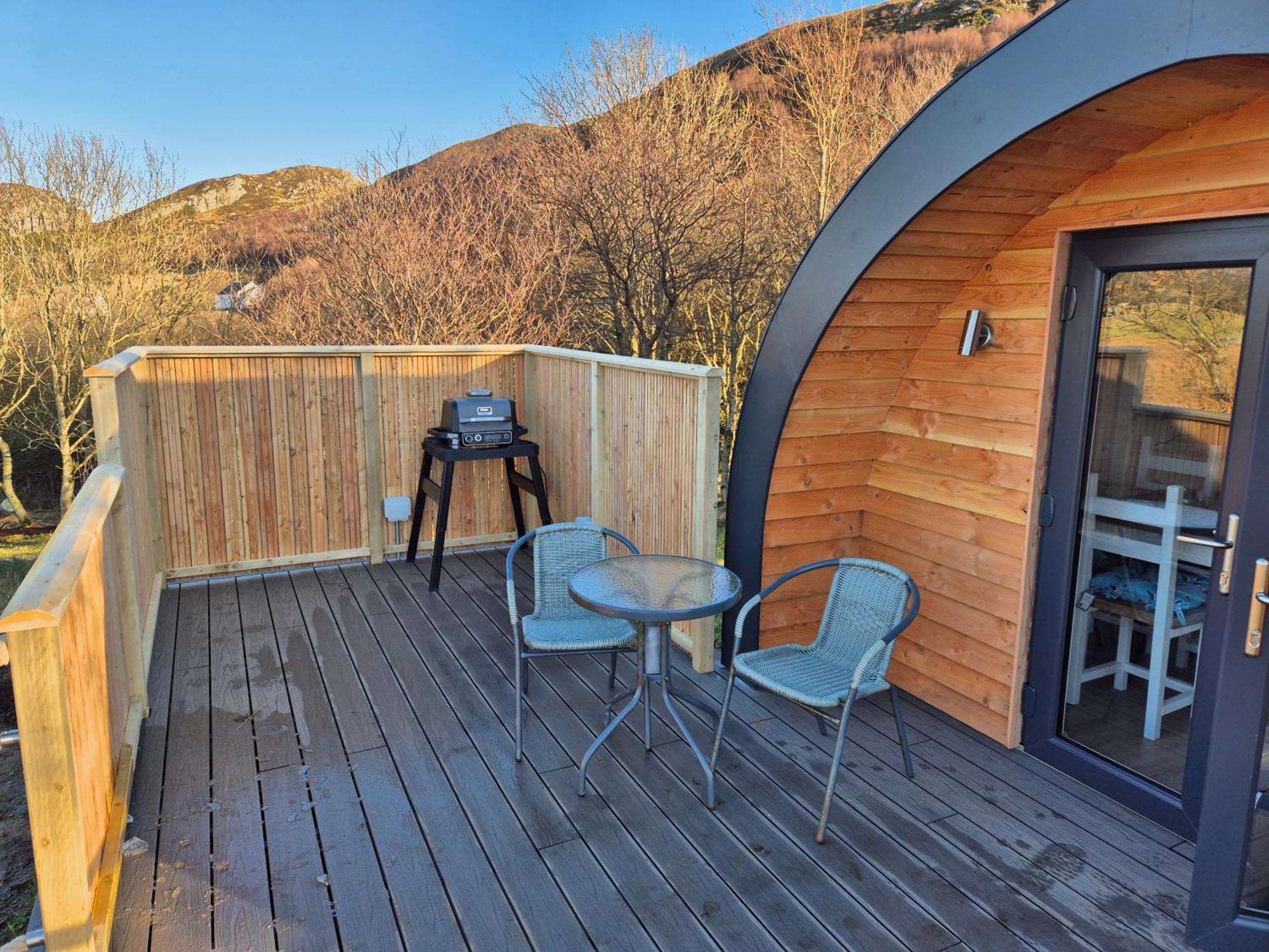 Tighlochan Pods Scourie Eksteriør bilde