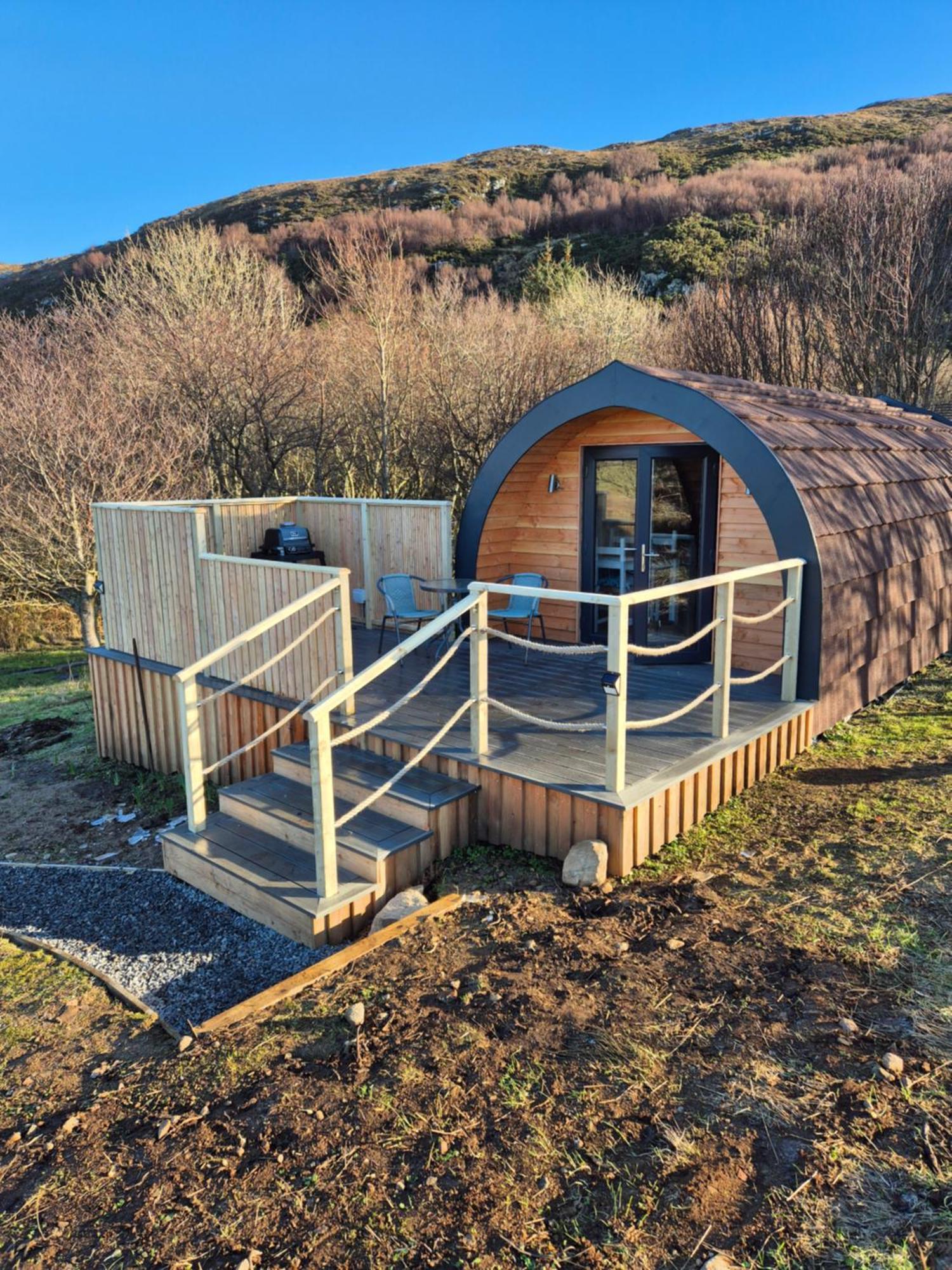 Tighlochan Pods Scourie Eksteriør bilde