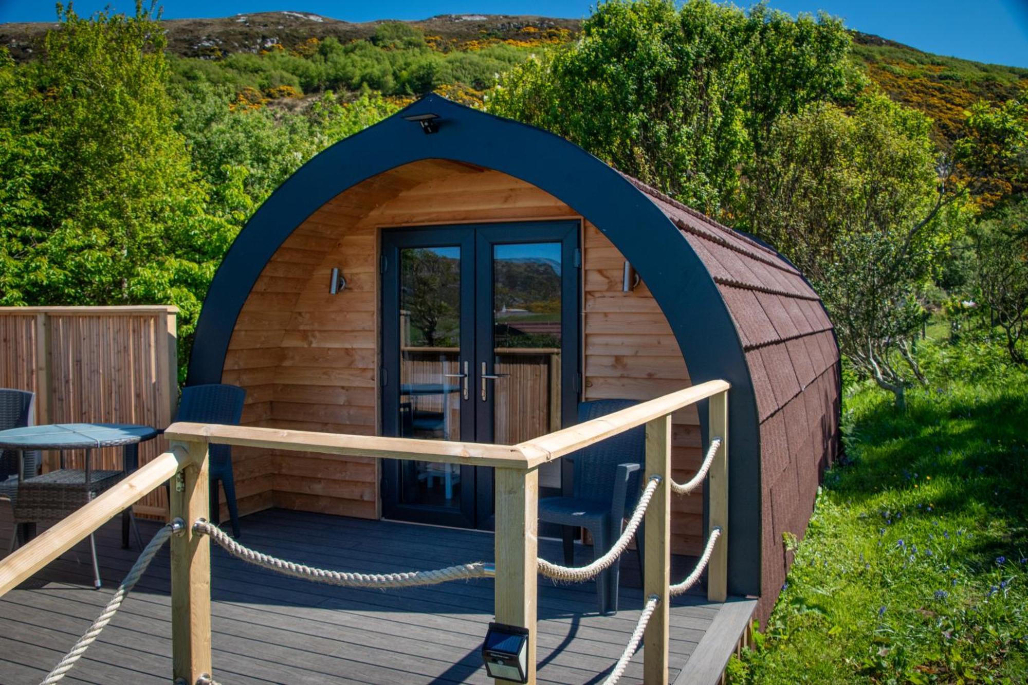Tighlochan Pods Scourie Eksteriør bilde